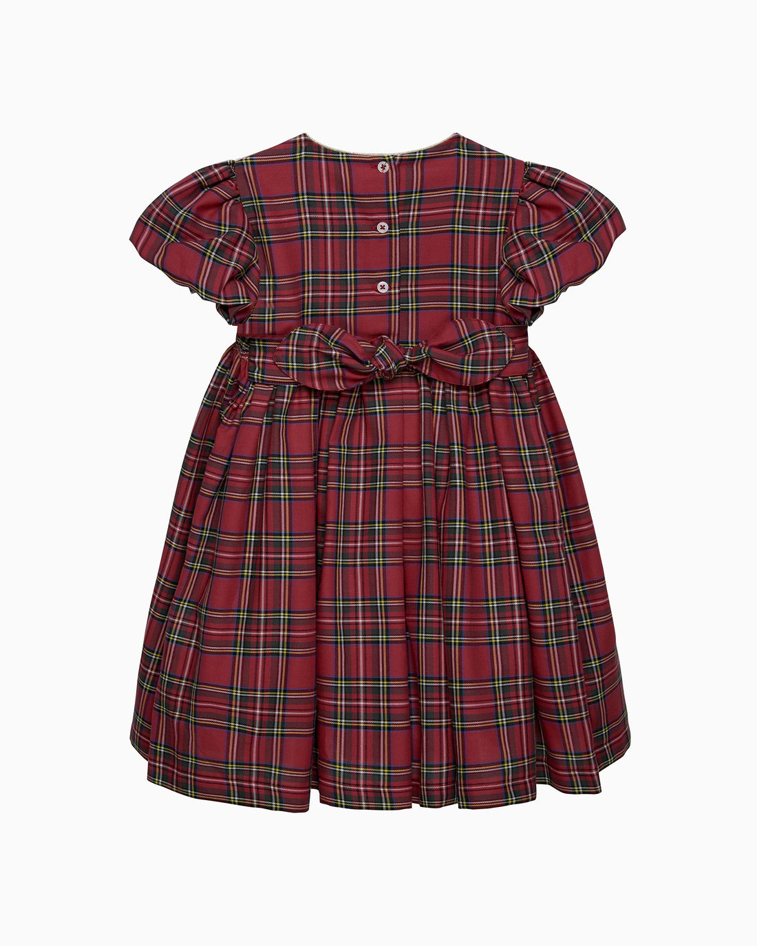 Lily Rose Dress Baby Isla Tartan Smocked Party Dress