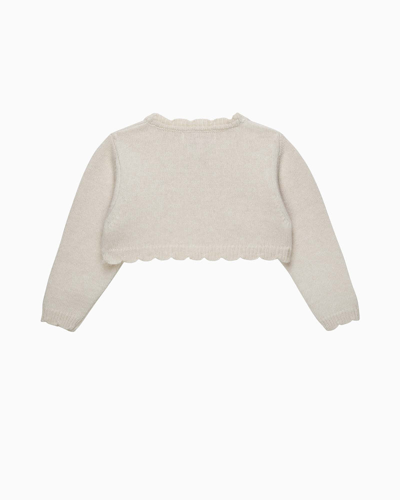 Confiture Cardigan Baby Maria Embroidered Bolero Cardigan