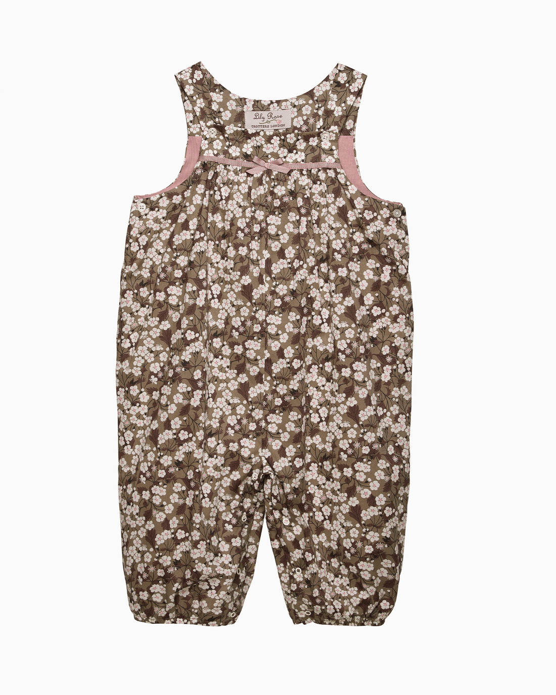 Lily Rose Dungarees Baby Mitsi Floral Dungarees