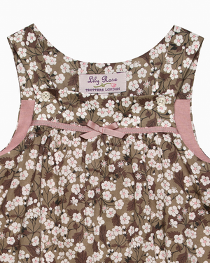 Lily Rose Dungarees Baby Mitsi Floral Dungarees