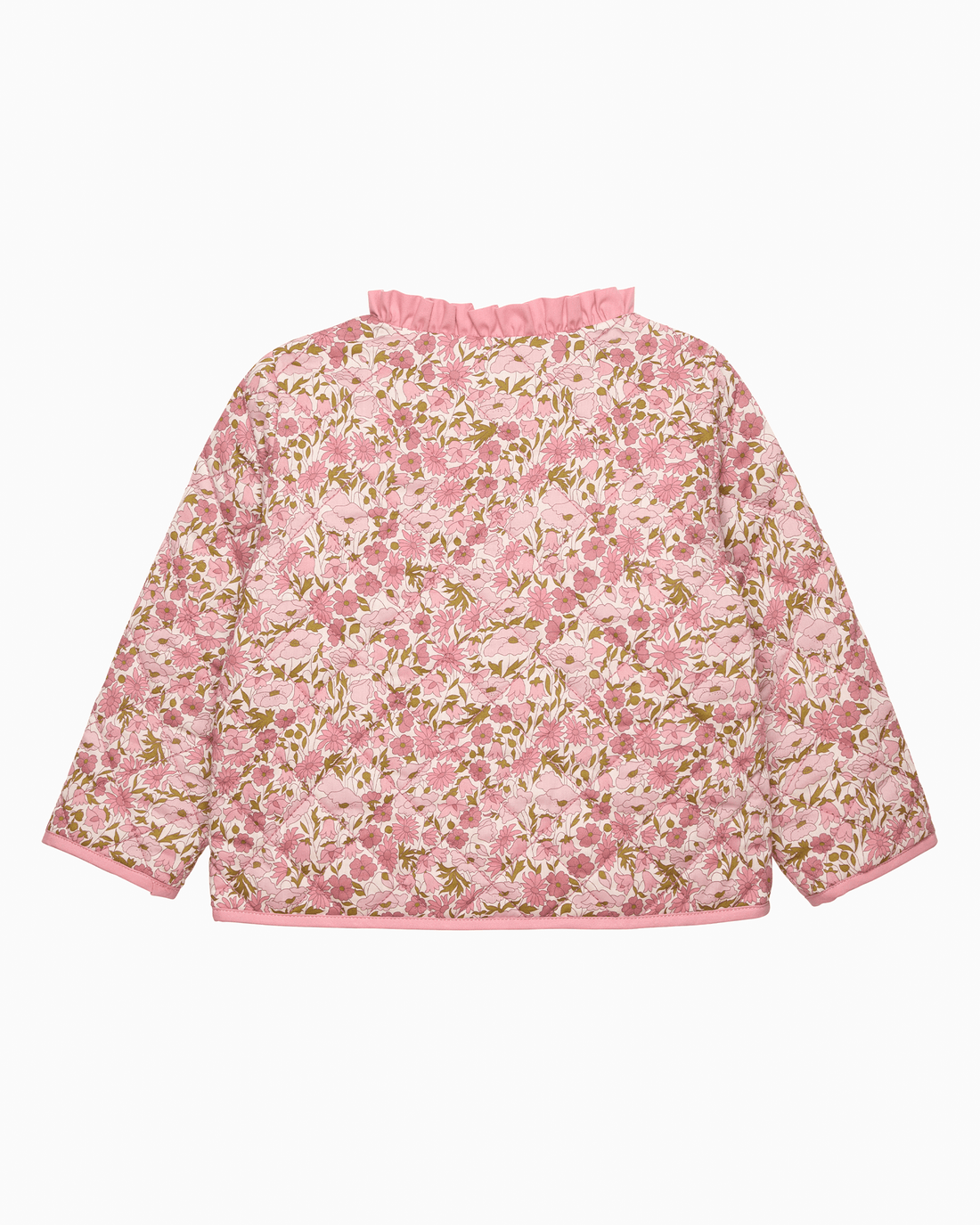 Lily Rose Jacket Baby Quilted Jacket in Poppy & Daisy