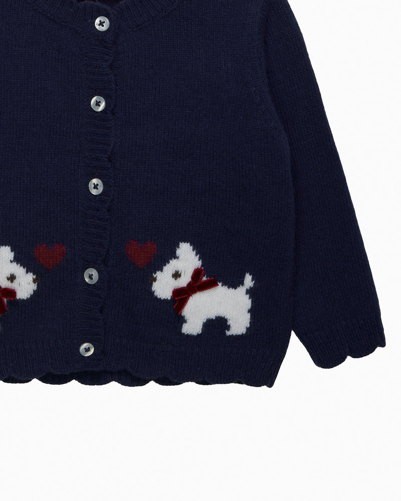 Confiture Cardigan Baby Scottie Cardigan