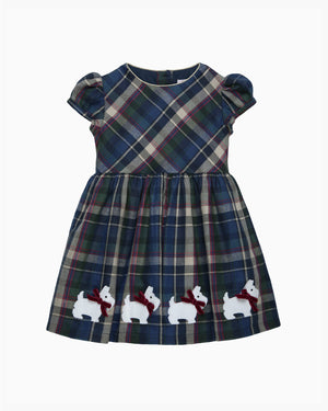Confiture Dress Baby Scottie Tartan Dress