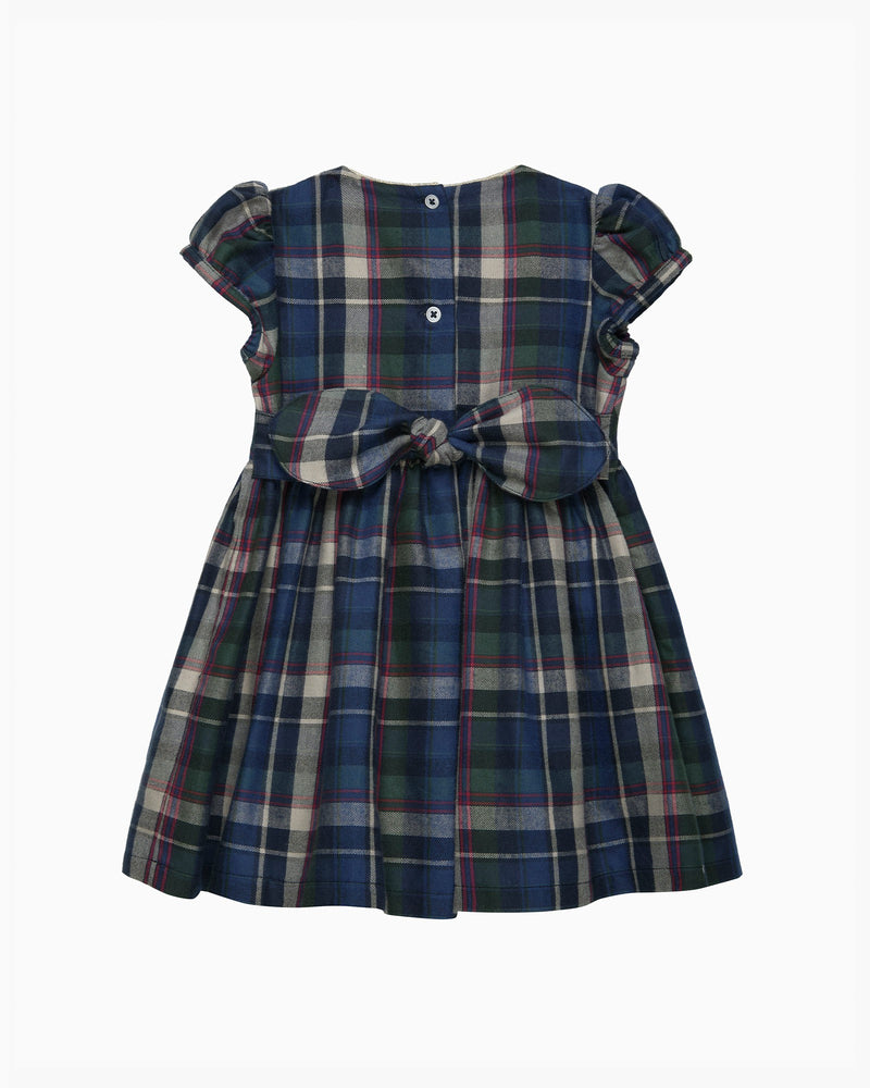 Confiture Dress Baby Scottie Tartan Dress