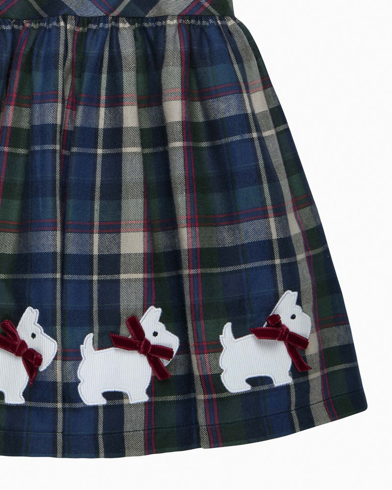 Confiture Dress Baby Scottie Tartan Dress