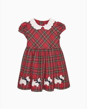 Confiture Dress Baby Scottie Tartan Dress