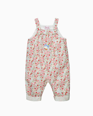 Confiture Dungarees Baby Strawberry Floral Dungarees