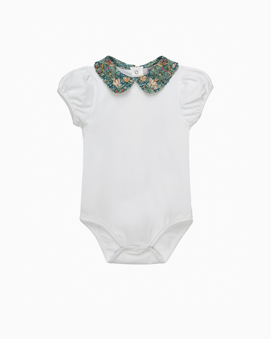 Lily Rose Body Baby Short-Sleeved Strawberry Thief Pie Crust Body