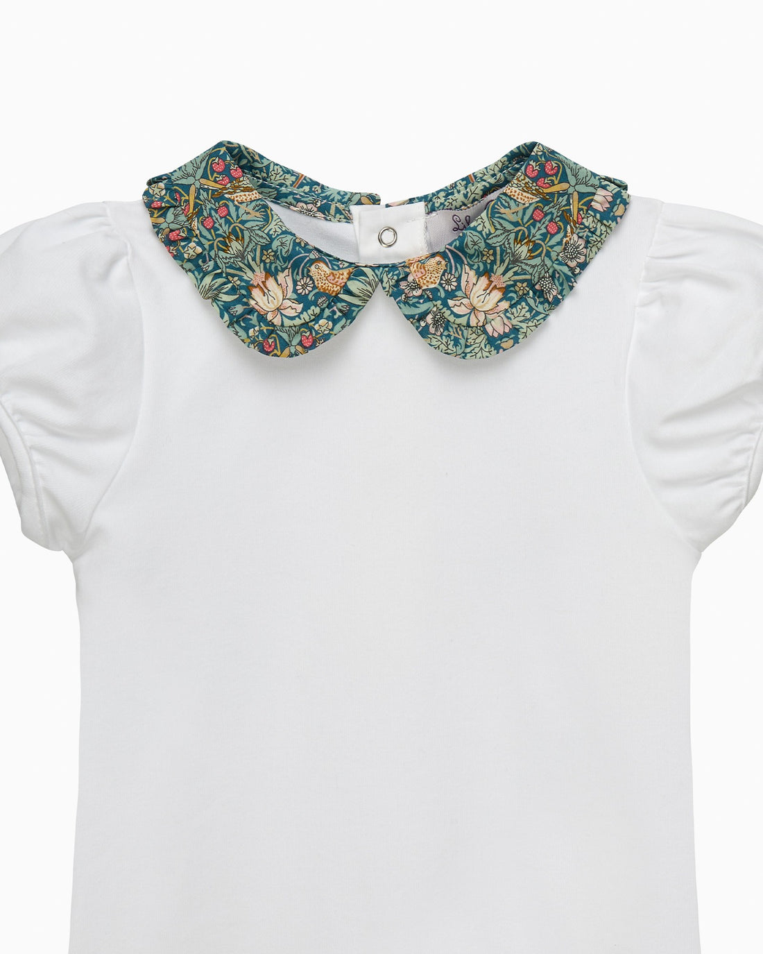 Lily Rose Body Baby Short-Sleeved Strawberry Thief Pie Crust Body