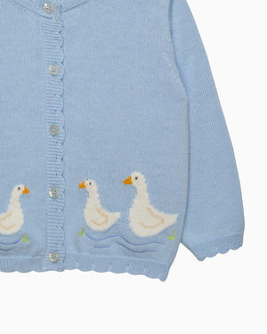 Confiture Cardigan Baby Swimming Duck Cardigan