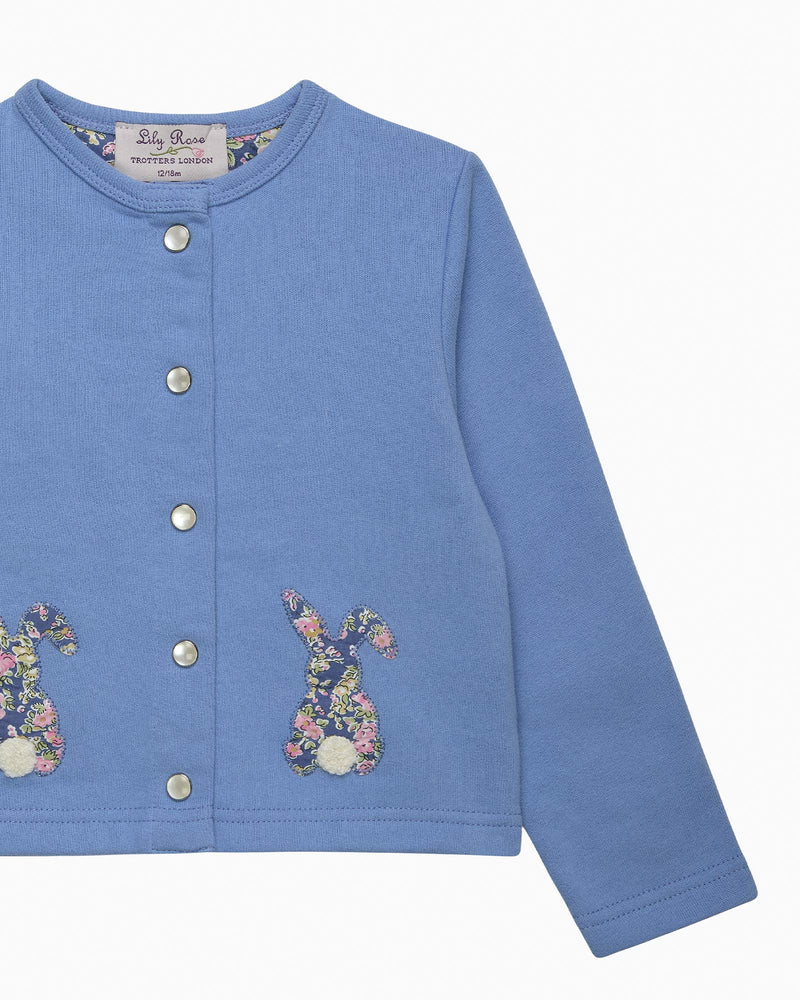 Lily Rose Cardigan Baby Tatum Floral Jersey Cardigan