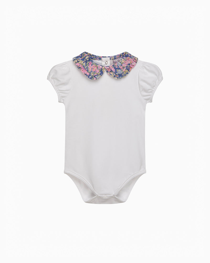 Lily Rose Body Baby Short-Sleeved Tatum Floral Pie Crust Body