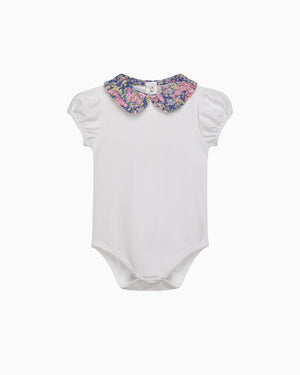Lily Rose Body Baby Short-Sleeved Tatum Floral Pie Crust Body