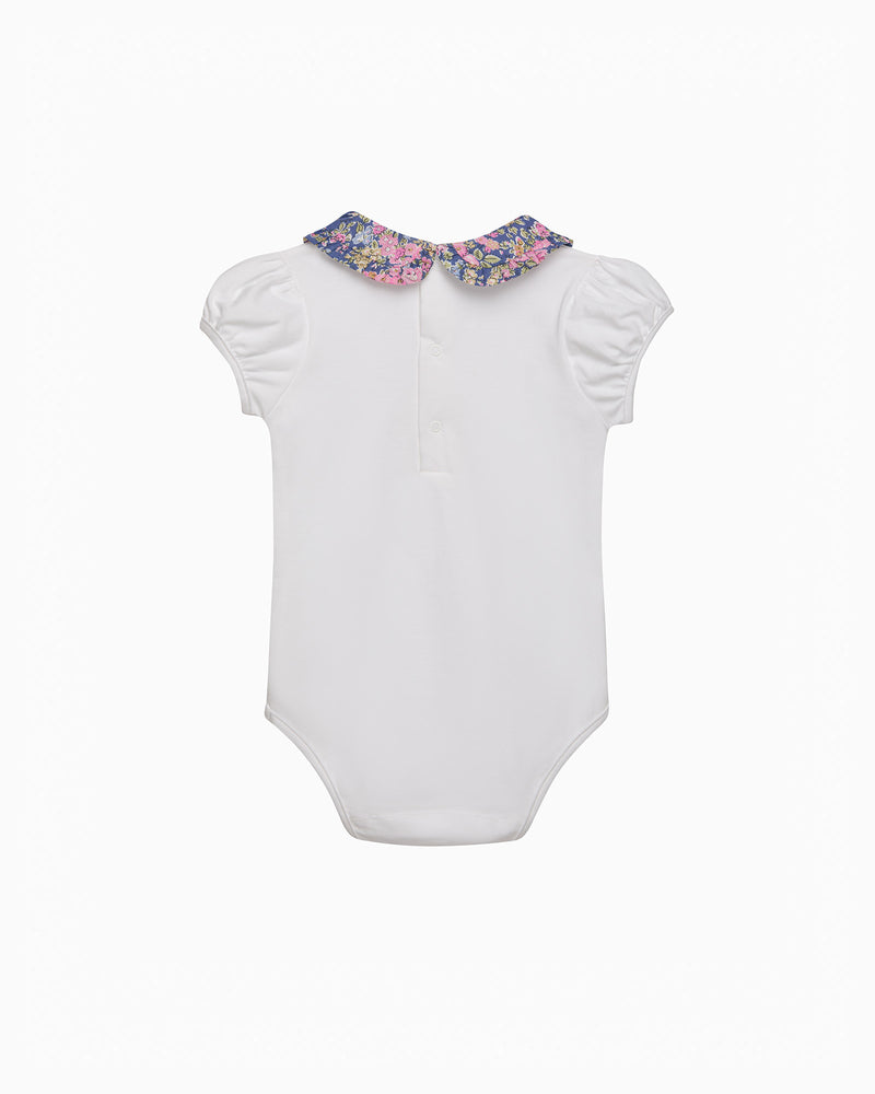 Lily Rose Body Baby Short-Sleeved Tatum Floral Pie Crust Body