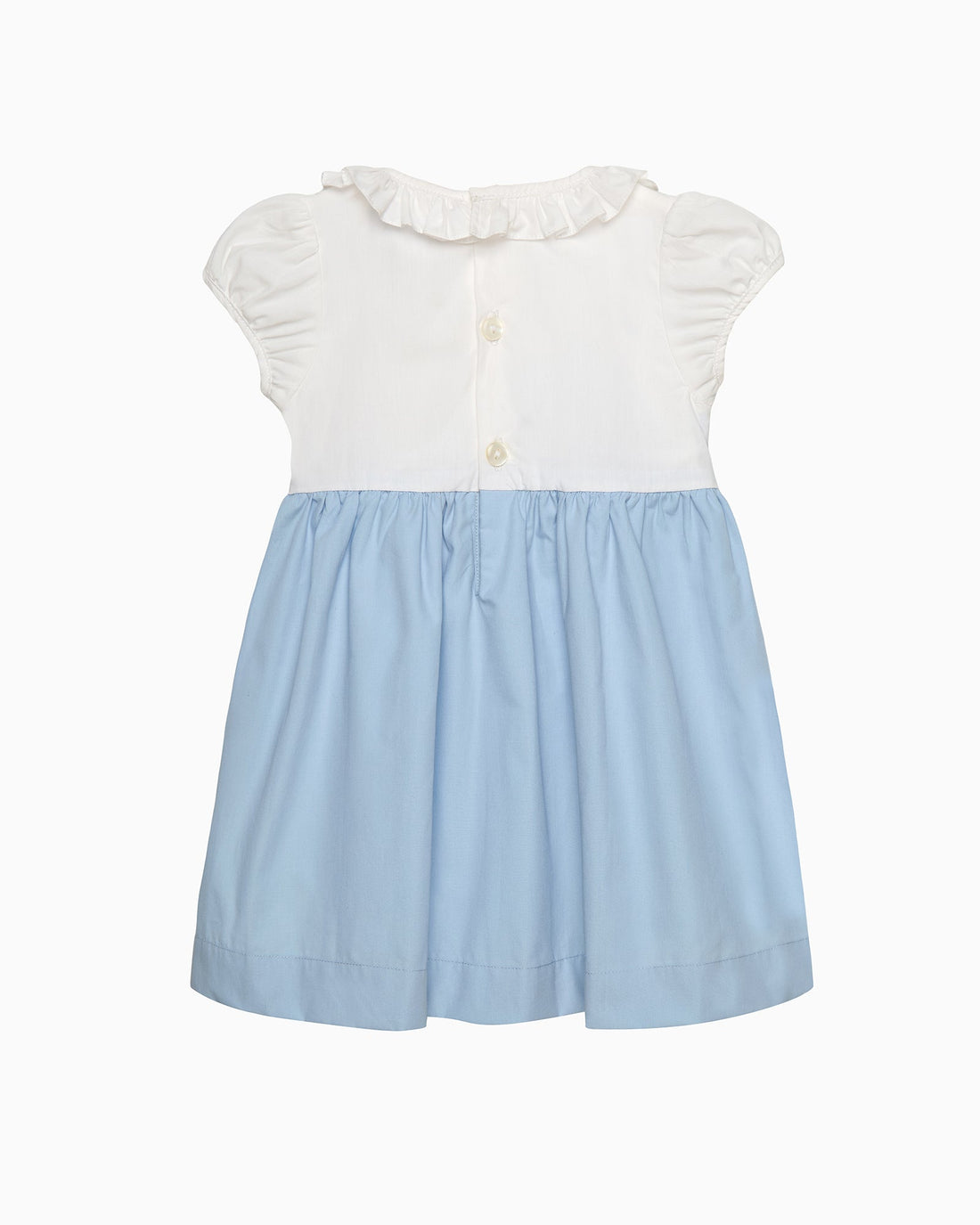 Lily Rose Dress Baby Willow Hand Smocked Dress in Cornflower