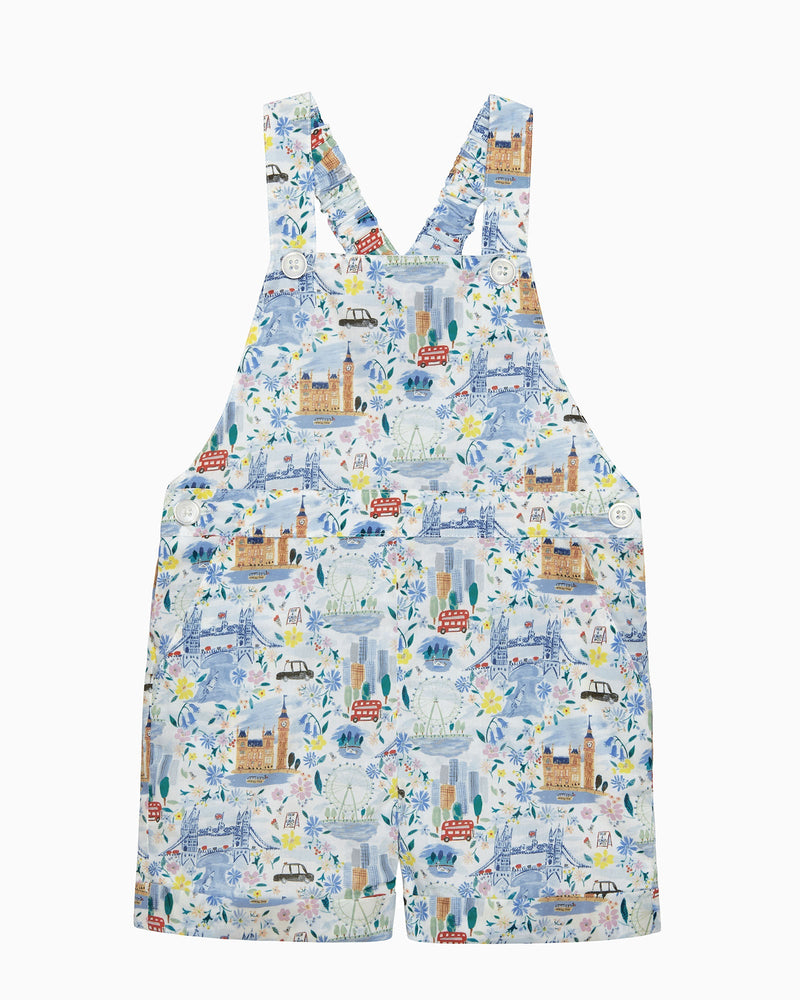 Chelsea Clothing Company Bib Shorts Baby Atticus Bib Shorts in London Scenes