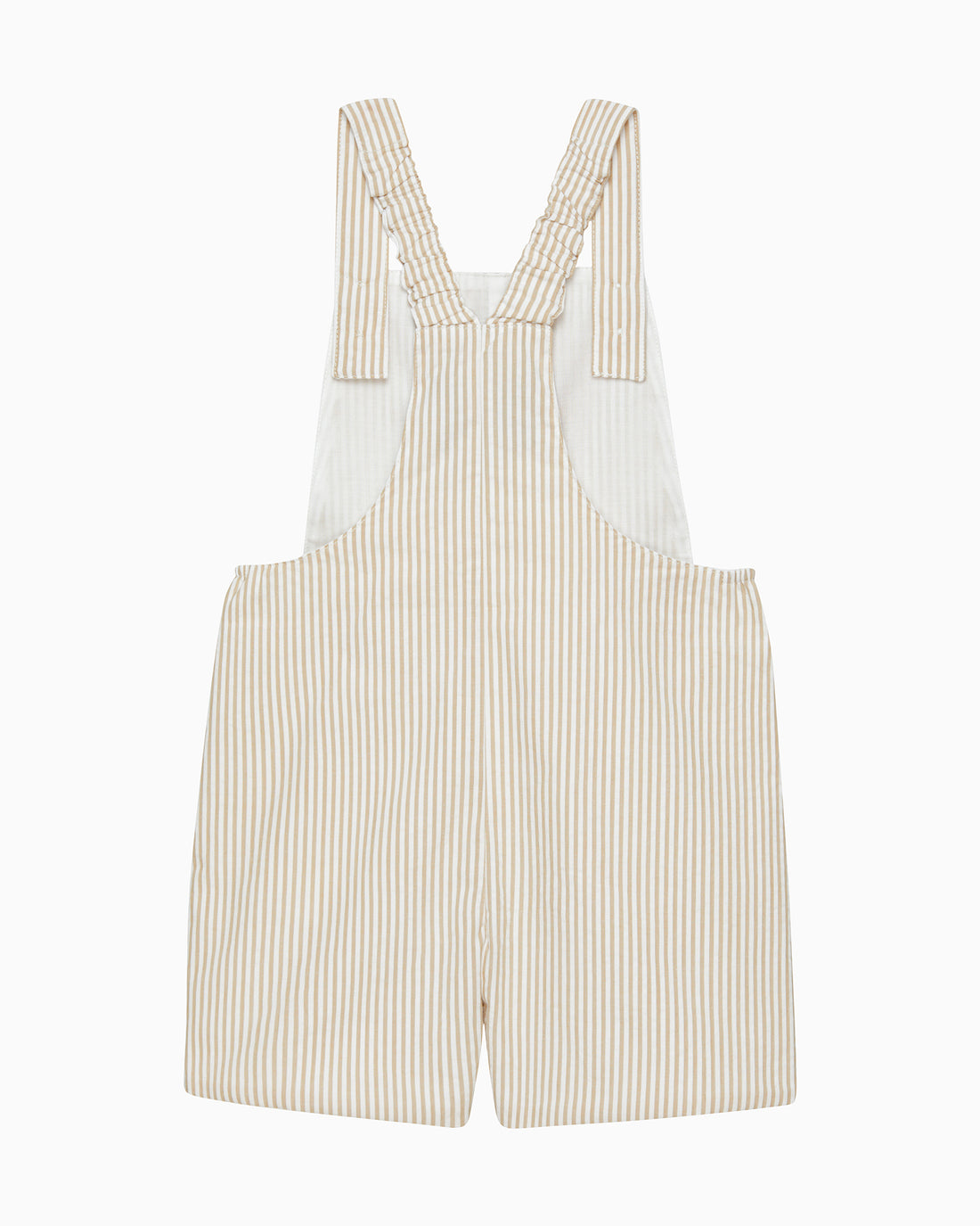 Chelsea Clothing Company Bib Shorts Baby Alexander Bib Shorts in Oatmeal Stripe