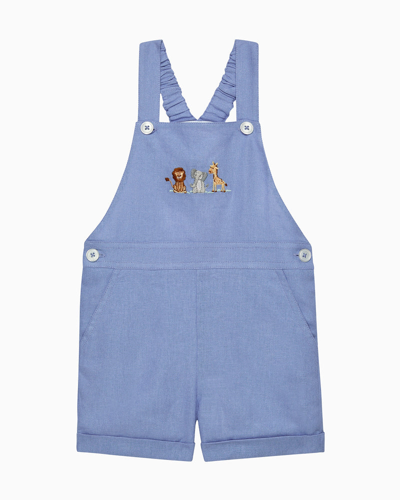 Chelsea Clothing Company Bib Shorts Baby Atticus Bib Shorts in French Blue