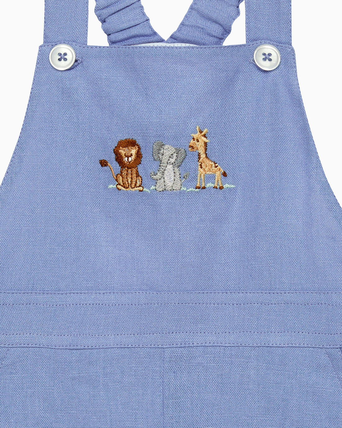 Chelsea Clothing Company Bib Shorts Baby Atticus Bib Shorts in French Blue
