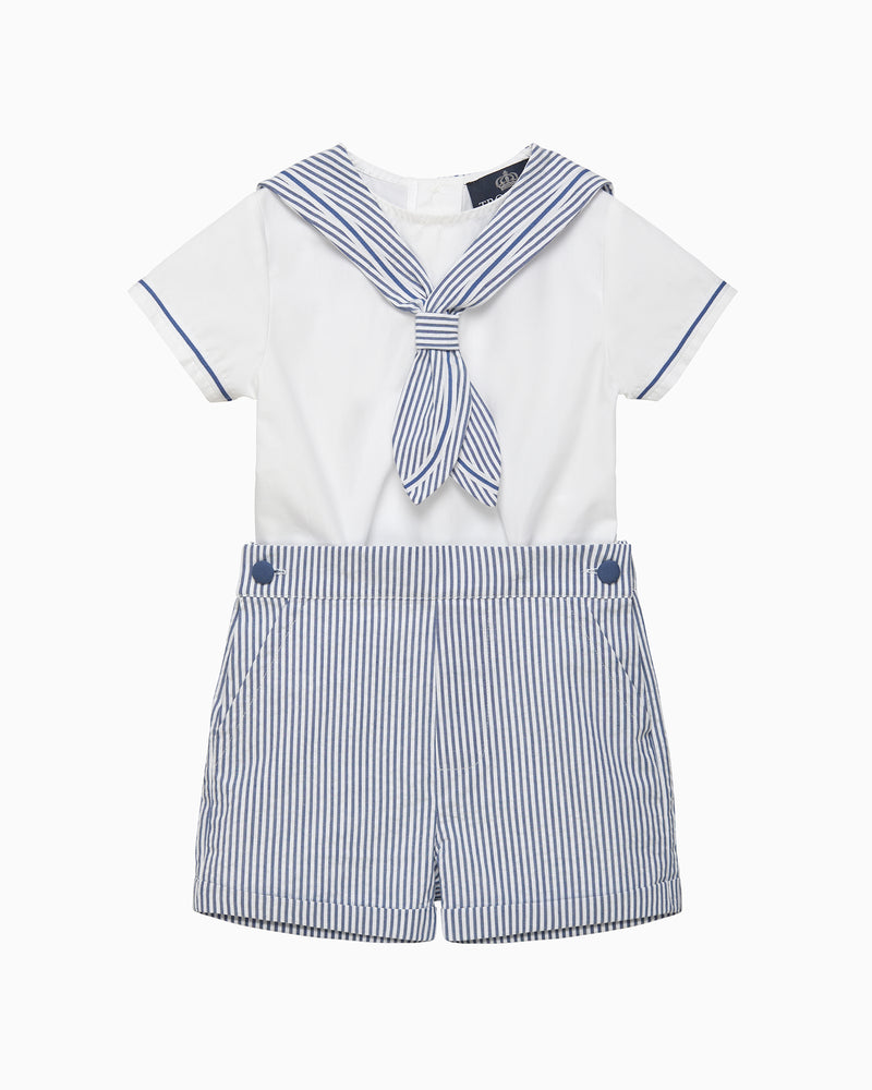 Trotters Heritage Set Baby Edward Sailor Set