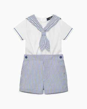 Trotters Heritage Set Baby Edward Sailor Set