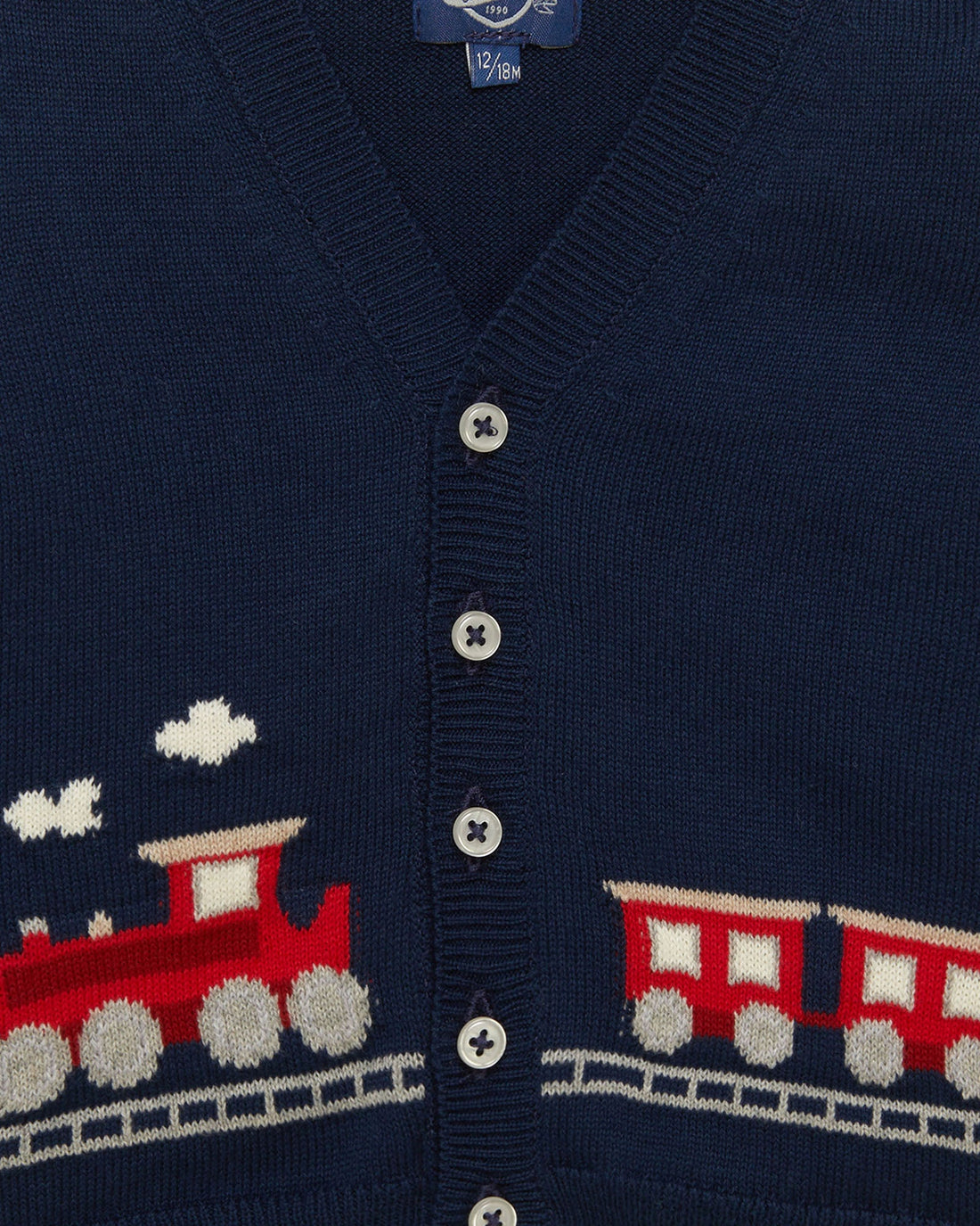 Chelsea Clothing Company Cardigan Baby Train Cardigan