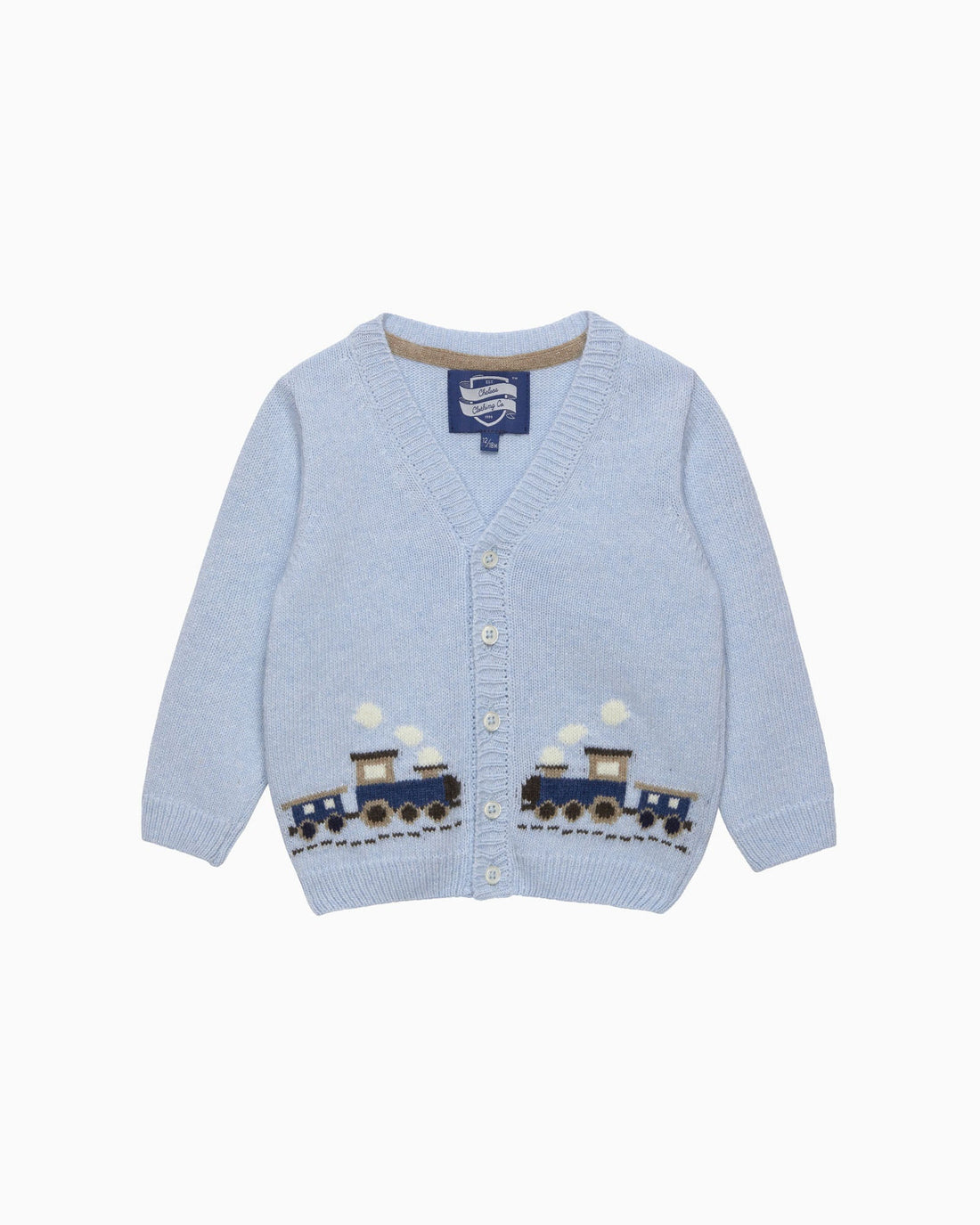 Chelsea Clothing Company Cardigan Baby Tarquin Train Cardigan