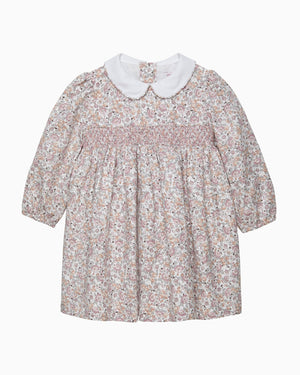Confiture Dress Baby Bella Floral Smocked Dress