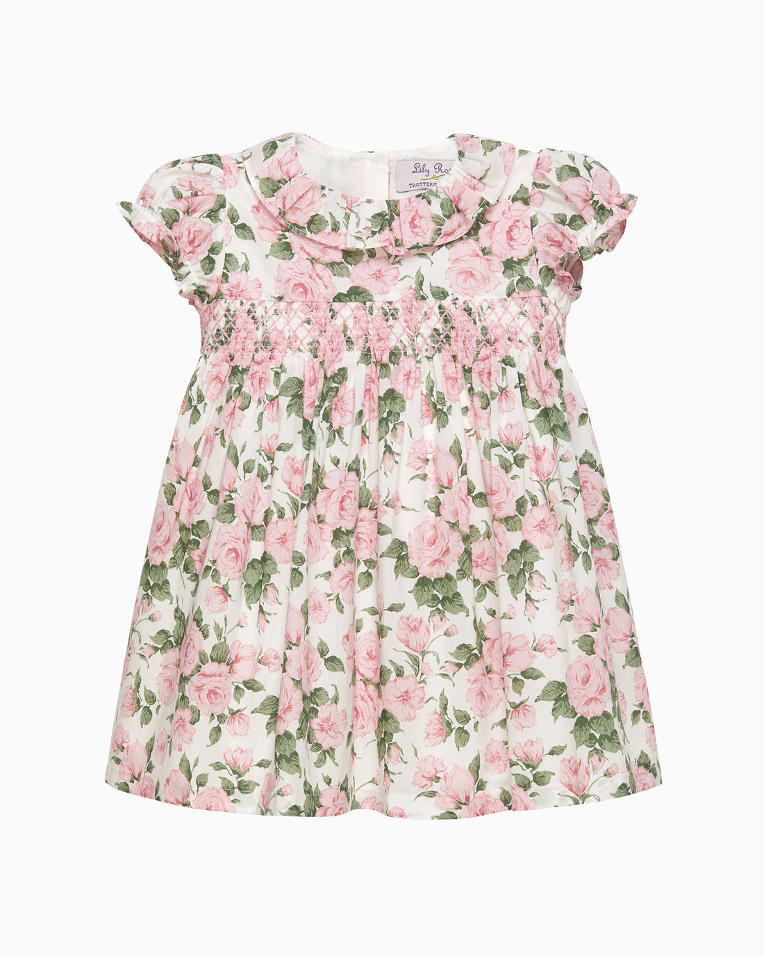 Lily Rose Dress Baby Carline Smocked Dress