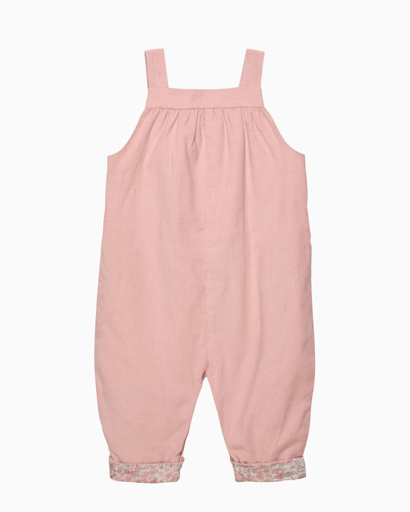 Confiture Dungarees Baby Arabella Cord Duck Applique Dungarees