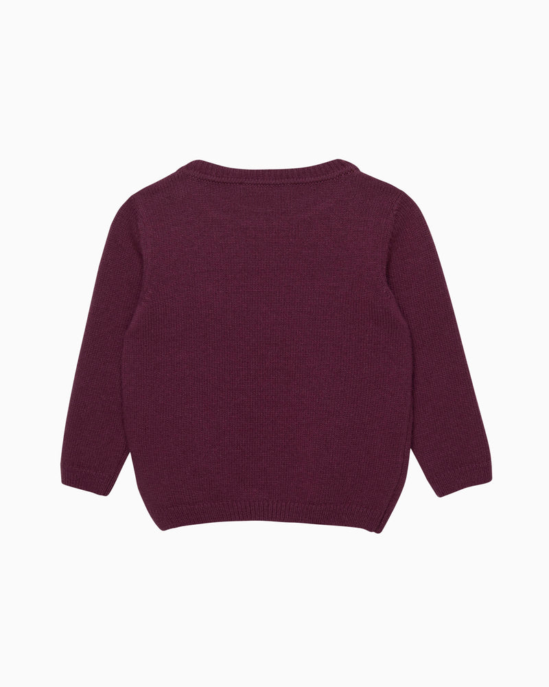 Confiture Jumper Baby Dasher Jumper in Claret
