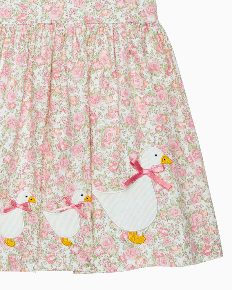 Confiture Dress Baby Duck Dress in Pink Floral