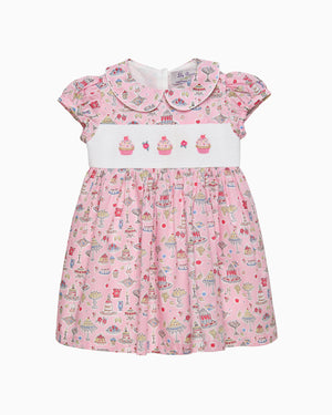 Lily Rose Dress Baby High Tea Smocked Dress