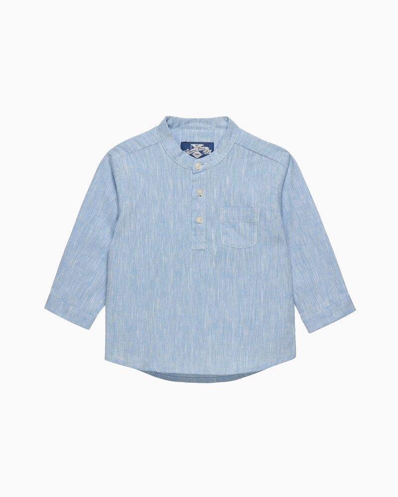 Chelsea Clothing Company Shirt Baby Oscar Shirt in Pale Blue