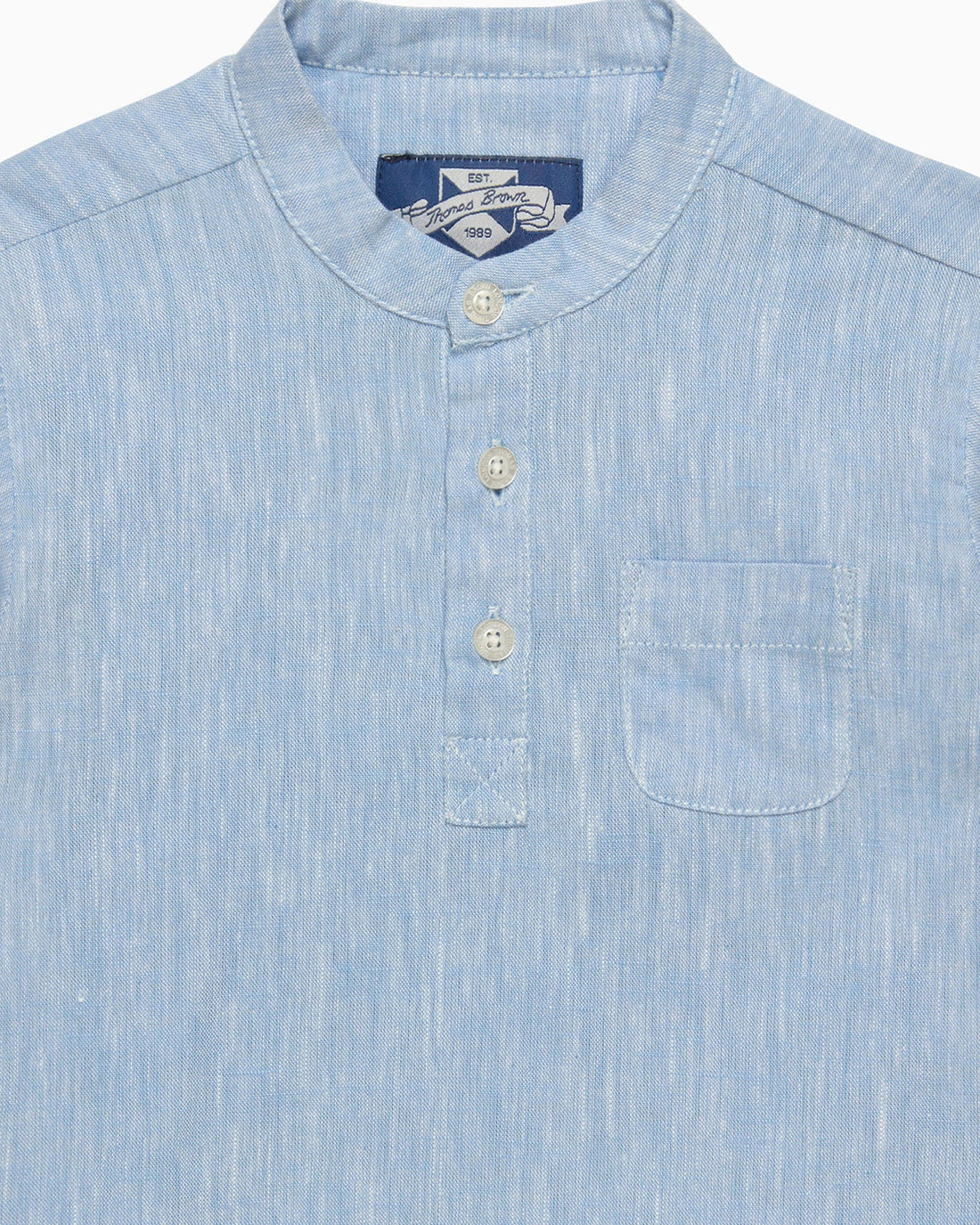 Chelsea Clothing Company Shirt Baby Oscar Shirt in Pale Blue