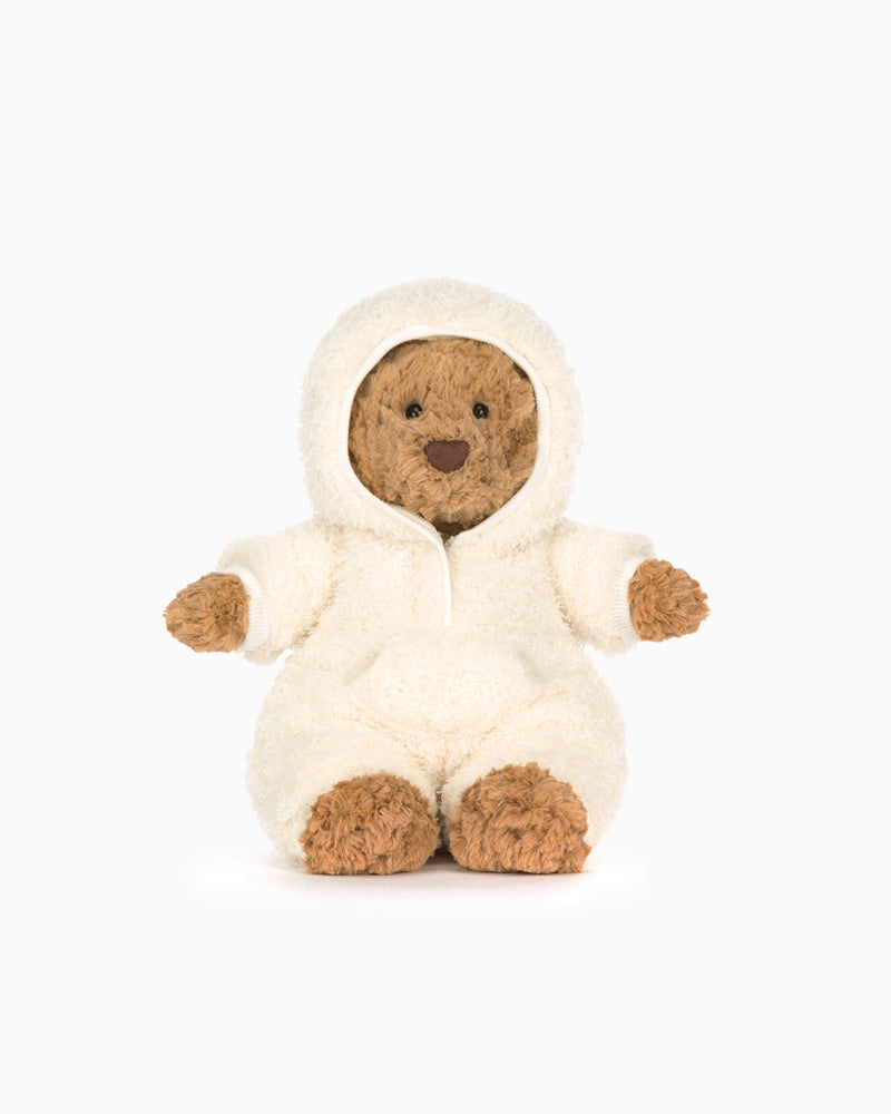 Jellycat Toy Jellycat Medium Bartholomew Bear All-In-One-Outfit