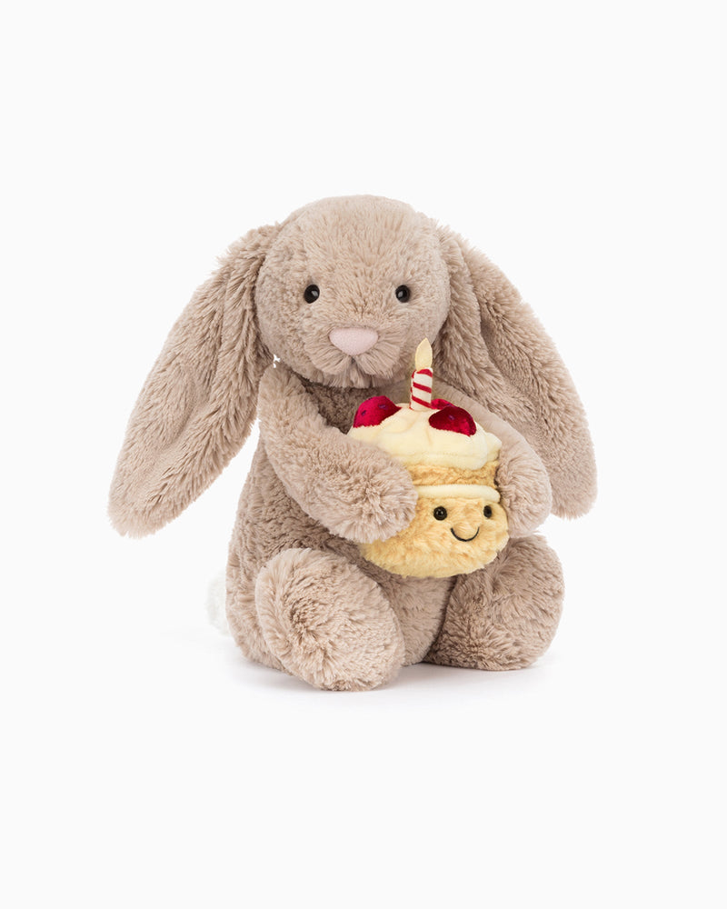 Jellycat Toy Jellycat Bashful Birthday Bunny