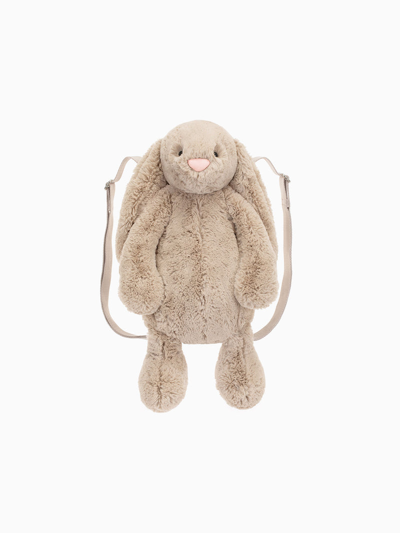 Jellycat Toy Bashful Bunny Beige Backpack