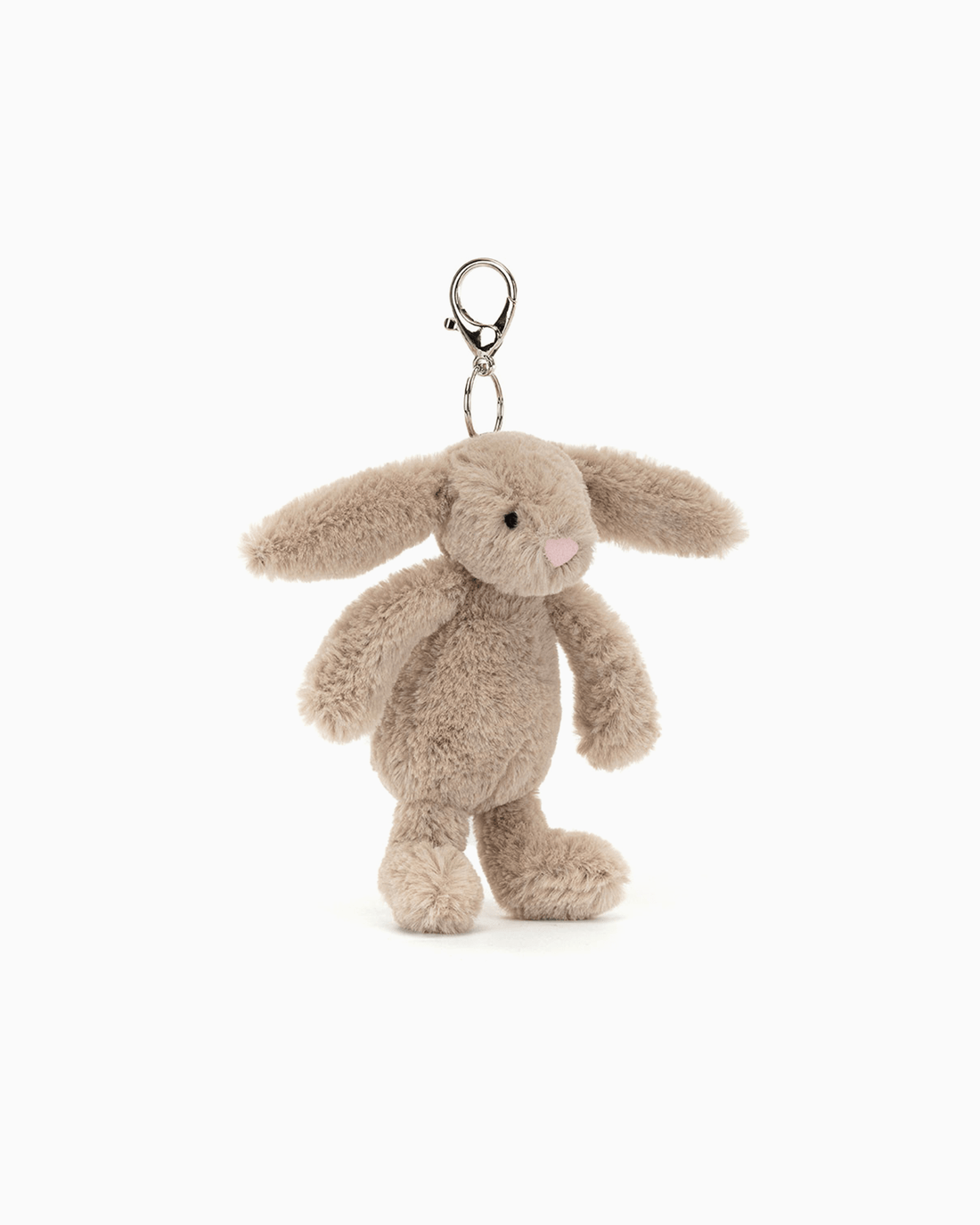 Jellycat Toy Jellycat Beige Bashful Bunny Bag Charm