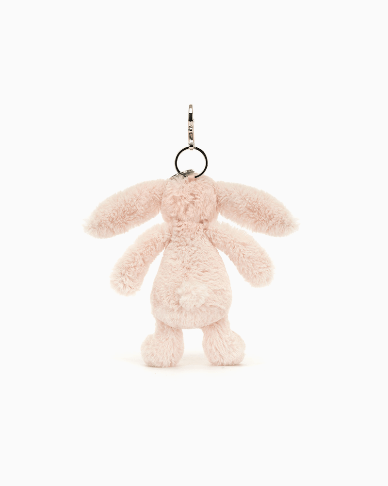 Jellycat Toy Jellycat Blush Bashful Bunny Bag Charm