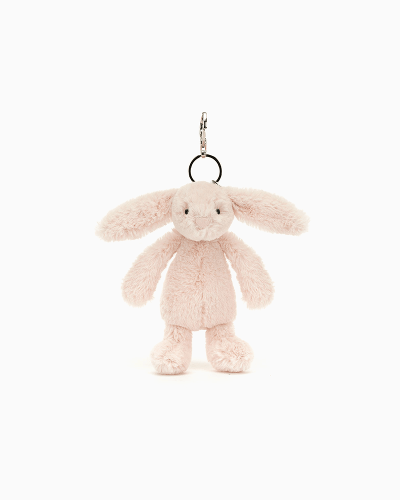 Jellycat Toy Jellycat Blush Bashful Bunny Bag Charm