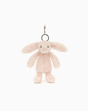 Jellycat Toy Jellycat Blush Bashful Bunny Bag Charm