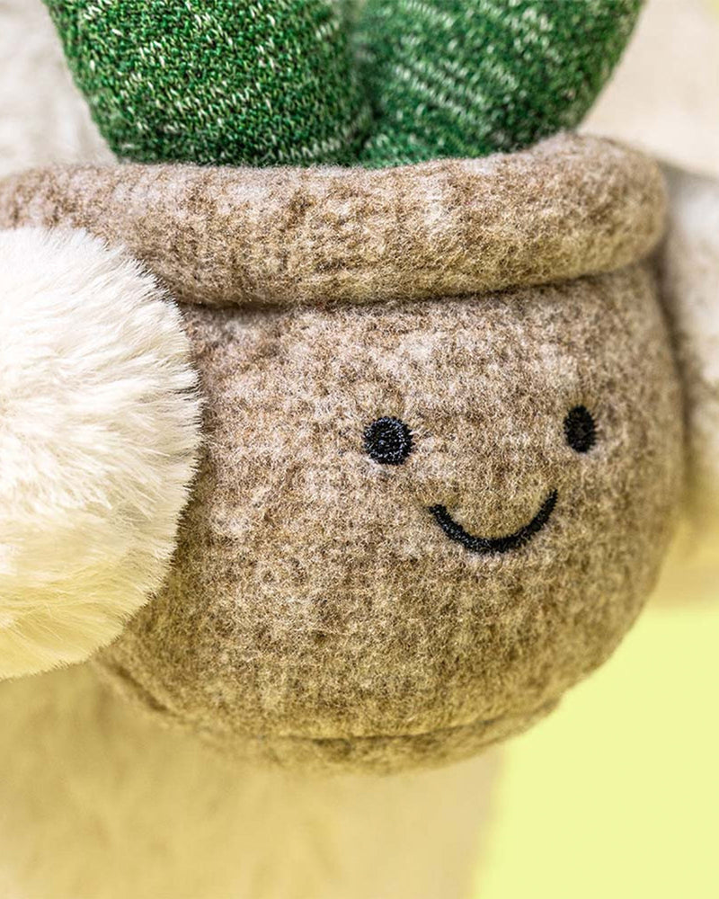 Jellycat Toy Jellycat Cream Bunny with Plant