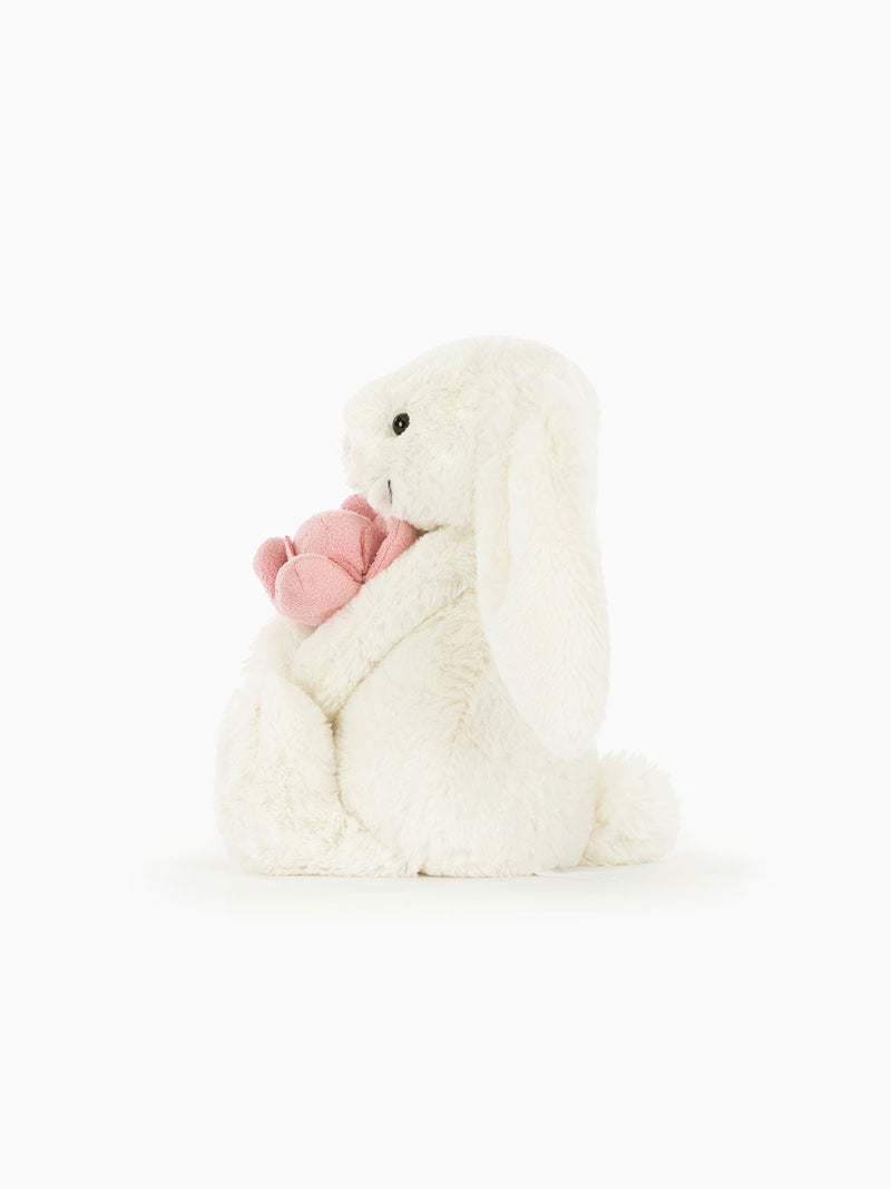 Jellycat Toy Jellycat Small Bashful Bunny with Peony