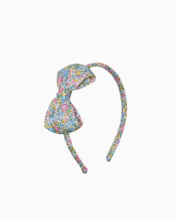 Lily Rose Alice Band Big Bow Headband in Emma & Georgina