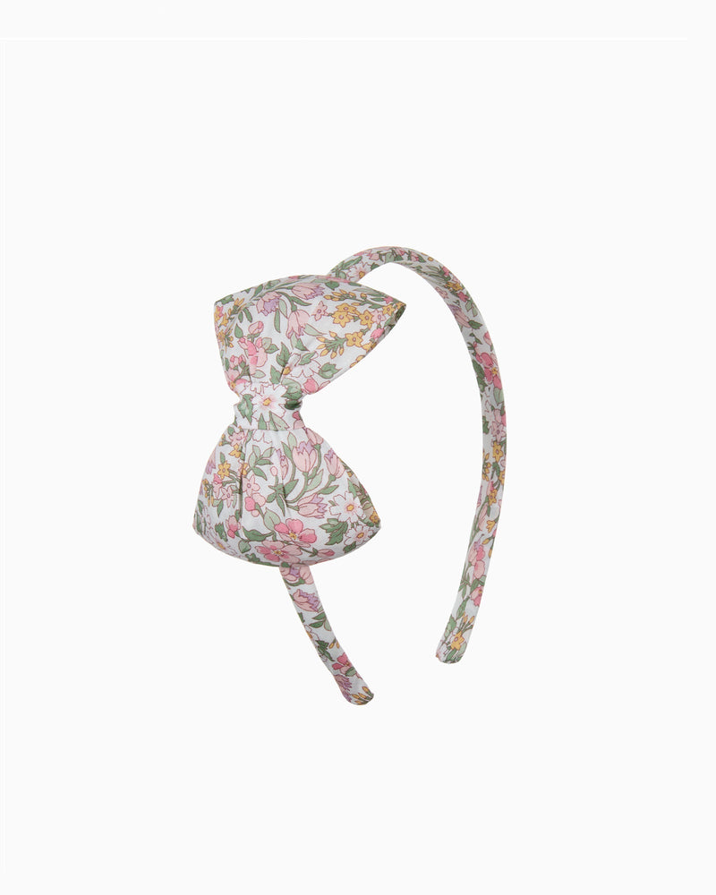 Lily Rose Alice Bands Big Bow Headband Pink Nazinin