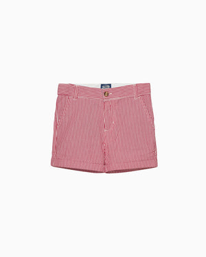 Chelsea Clothing Company Shorts Charlie Chino Shorts in Red Stripe