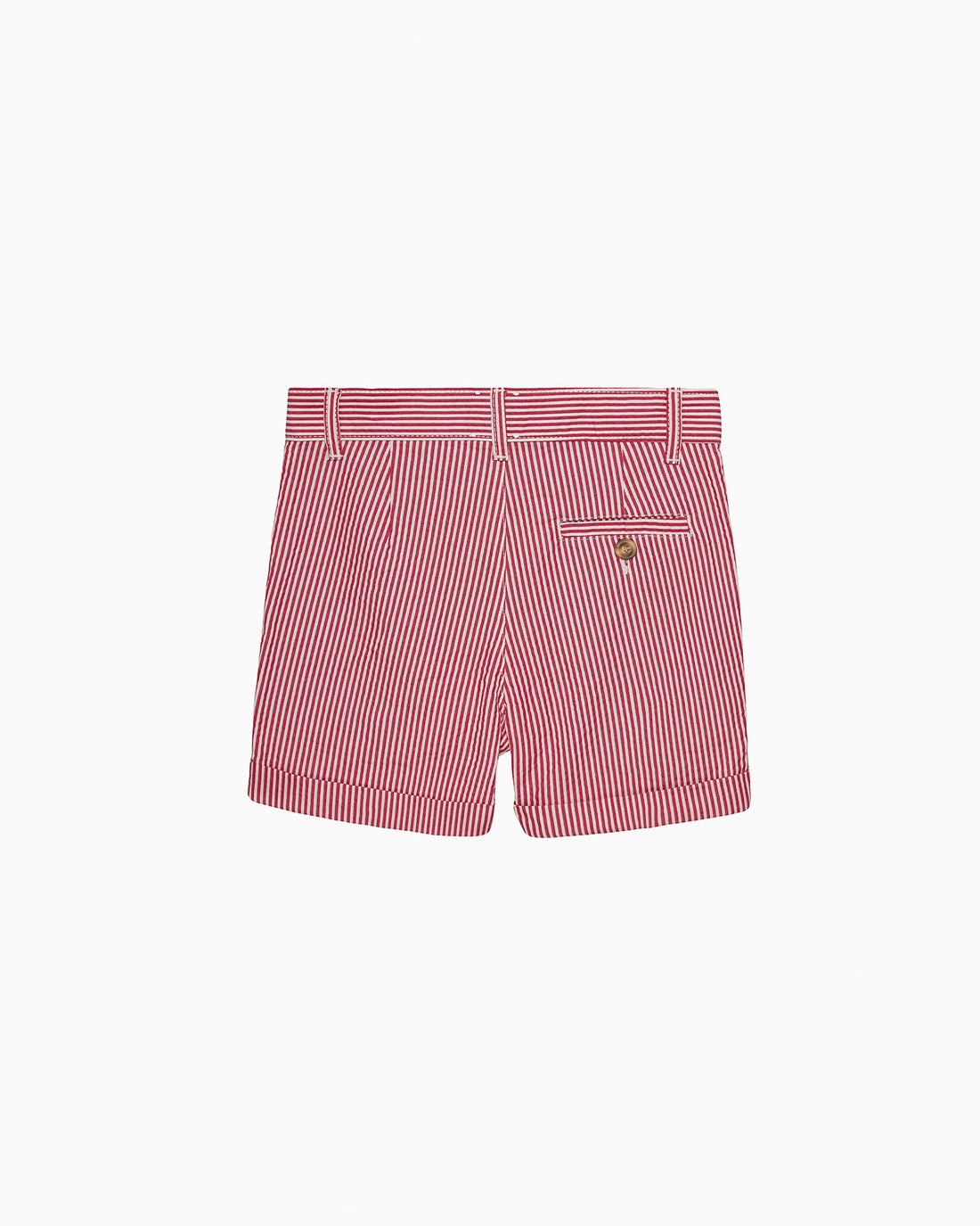Chelsea Clothing Company Shorts Charlie Chino Shorts in Red Stripe