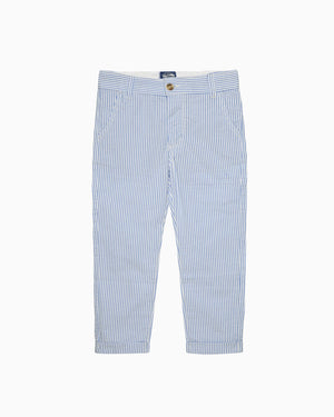 Chelsea Clothing Company Trousers Jacob Tousers in Pale Blue Stripe