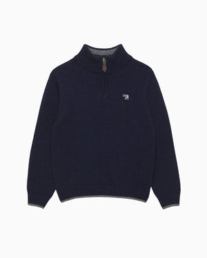 Chelsea Clothing Company Jumper Calum Half-Zip Jumper
